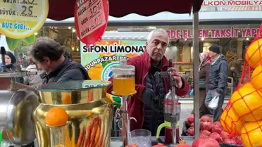 Soğuk Havada Sıkma Meyve Suları Popüler Oldu