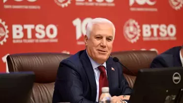 Bursa Büyükşehir Belediye Başkanı Mustafa Bozbey BTSO'nun konuğu oldu