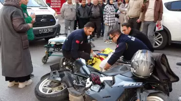 Bilecik'te Moto Kazası