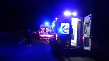 Tavşanlı'da kaza: 1 ölü, 4 yaralı