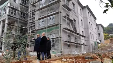 Vali Ustaoğlu Ayvalık'ta İncelemelerde Bulundu