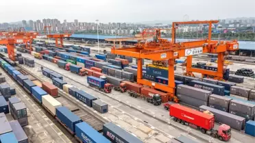 Çin-Avrupa Yük Treni 100.000. Seferini Gerçekleştirdi