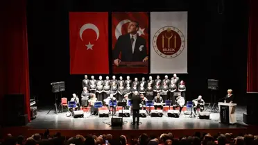 İTÜ Mezunları Türk Müziği Topluluğu Bilecik'te Konser Verdi