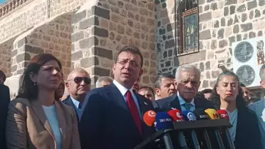 İmamoğlu'dan Ahmet Türk'e Destek Ziyareti... İmamoğlu: 'Bu Dönemi Hiç Kimse Unutmayacak'