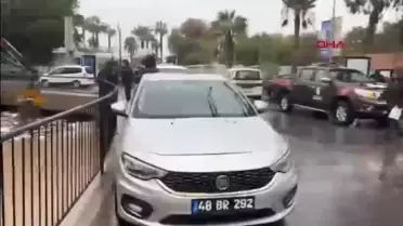 Bodrum'da Şiddetli Sağanak Kenti Göle Döndürdü