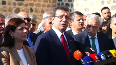 İmamoğlu'ndan Ahmet Türk'e Destek Ziyareti