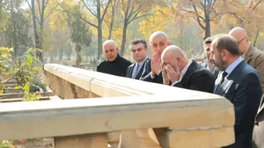 TFF Başkanı Hacıosmanoğlu'ndan Mamur'a Ziyaret