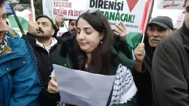 Filistin Eylem Komitesi'nden Ambarlı Limanı Eylemi