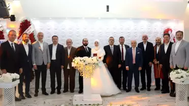 Süleyman Emre ve Elif Şen Evlendi
