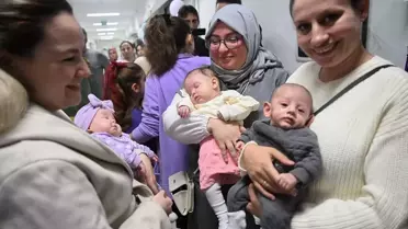 Prematüre Bebekler Etkinliğinde Buluştu