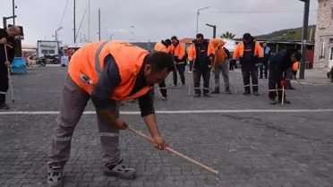 Ayvalık'ta Çöp ve İzmarit Ceza!