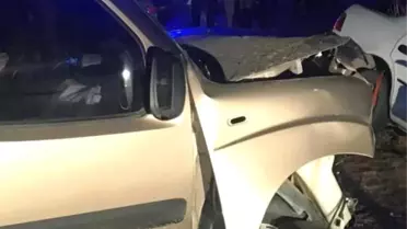 Gazipaşa-Anamur yolunda kaza: 1 ölü, 4 yaralı