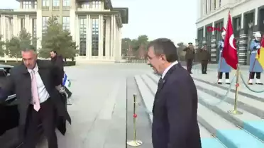 Cumhurbaşkanı Yardımcısı Yılmaz, Lesotho Başbakanı Matekane ile Görüştü