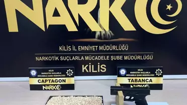 Kilis'te Uyuşturucu ve Silah Ele Geçirildi