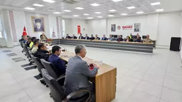 Siirt'te Kış Trafik Tedbirleri Toplantısı