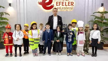 Efeler Belediye Başkanı, Dünya Çocuk Hakları Günü'nde Farkındalık Etkinliği Düzenledi