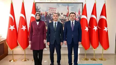 Valilerden Uşak Valisine Ziyaret
