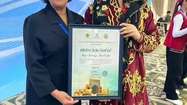 Sümeyye Nur Eroğlu, Türk Dünyası Resim Yarışmasında Birinci Oldu