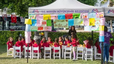 Mersin'de Dünya Çocuk Hakları Günü Etkinlikleri Düzenlendi