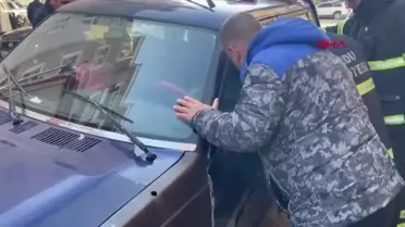 Ordu'da Kamyonette Mahsur Kalan 2 Yaşındaki Çocuk Kurtarıldı