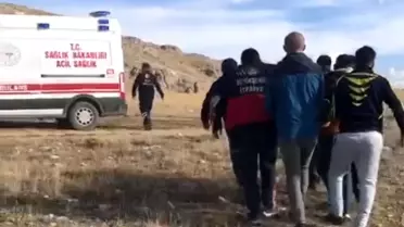 Van'da Uçuruma Yuvarlanan Sürücü Yaralandı