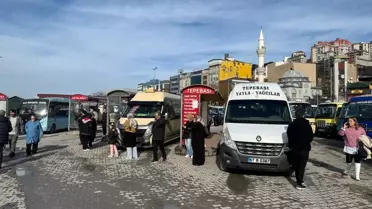 Zonguldak'ta Taksici ve Dolmuşçulardan Zam Tepkisi