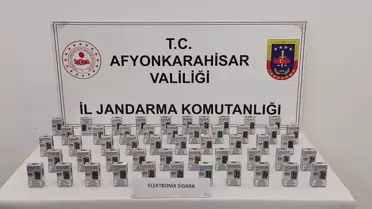 Afyonkarahisar'da Uyuşturucu ve Kaçak Sigara Operasyonları