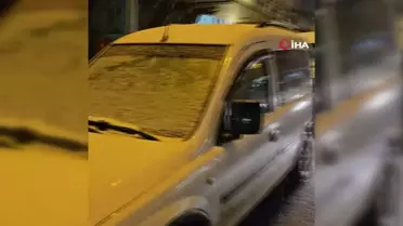 Ankara'nın Kuzeyi Karla Kaplandı