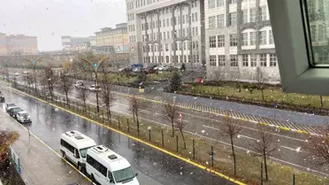 Kocaeli'de Kar Yağışı Etkili Oluyor