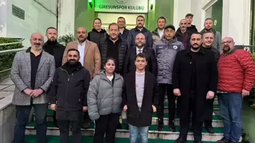 MHP Giresun İl Başkanı Giresunspor'u Ziyaret Etti
