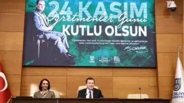 Silivri Belediye Başkanı Balcıoğlu, Öğretmenler Günü'nde Eğitimcilerle Bir Araya Geldi