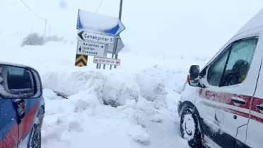 Kayseri'de 3 Kampçı Mahsur Kaldı