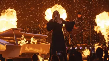 Adele, Las Vegas'taki Gösterisiyle Sahnelere Veda Etti