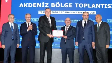Antalya OSB, 'Yeşil OSB' Belgesi Aldı