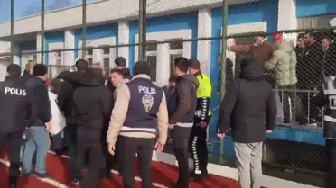 Sakarya'da Amatör Maçta Kavga Çıktı