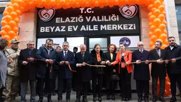 Elazığ'da Beyaz Ev Aile Merkezi Açıldı