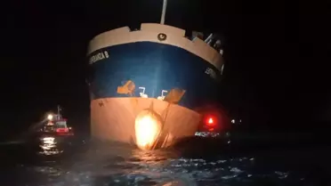 Mersin'de Gemide Tahliye Operasyonu
