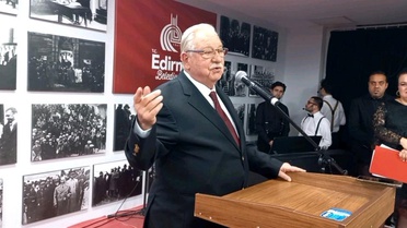 Edirne'nin Kurtuluş Resepsiyonunda İbrahim Ay'ın Hatırası Ön Plana Çıktı