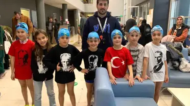 Başiskele Belediye Spor Kulübü'nün Minik Yüzücüleri 10 Madalya Kazandı