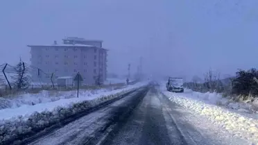 Nevşehir'de Karla Mücadele Devam Ediyor