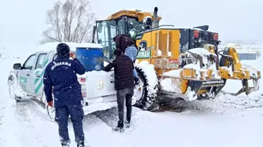 Dörtdivan'da 7 Kişi Kar Yağışında Mahsur Kaldı