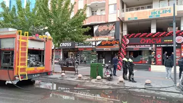 Batman'da Döner Salonu Yangını