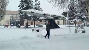 Erzurum'da Kar Yağışı Hayatı Olumsuz Etkiliyor