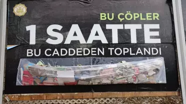 Kırıkkale'de Çöp Bilboardlarıyla Farkındalık