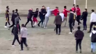 Hatay'da Amatör Maçta Kavga: 4 Yaralı