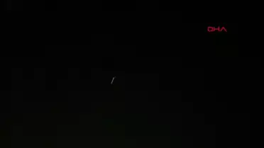 Bitlis'te Starlink Uyduları Gökyüzünde Görüldü