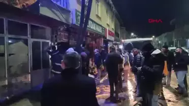 Bingöl'de Market Yangını Kontrol Altına Alındı