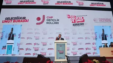 CHP Genel Başkanı Özel, 17. Olağan Gençlik Kolları Kurultayı'nda konuştu Açıklaması