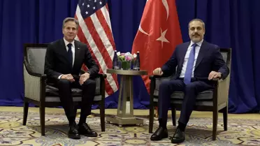 Dışişleri Bakanı Fidan, ABD'li Mevkidaşı Blinken ile Görüştü