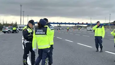 İstanbul'da Kış Lastiği Denetimi